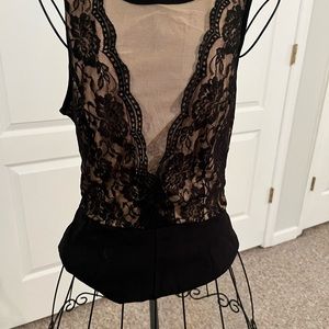 Woman’s lace dress